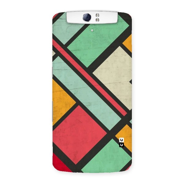 Check Colors Back Case for Oppo N1