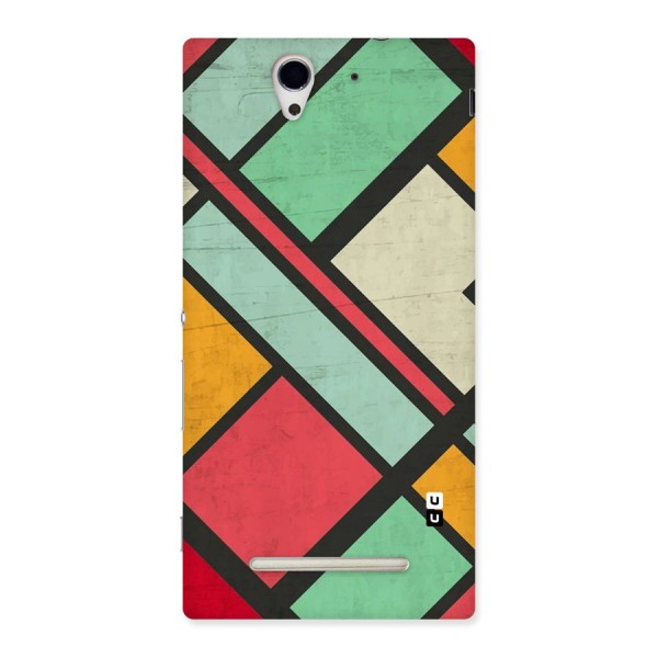 Check Colors Back Case for Sony Xperia C3