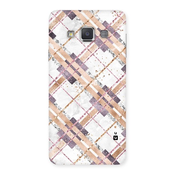 Check Trouble Back Case for Galaxy A3