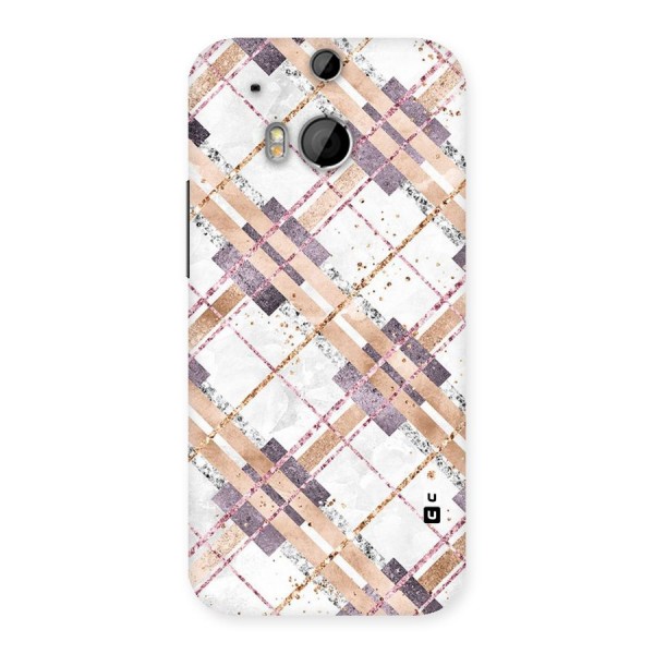 Check Trouble Back Case for HTC One M8