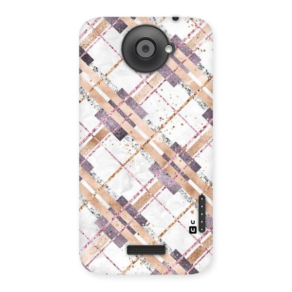 Check Trouble Back Case for HTC One X