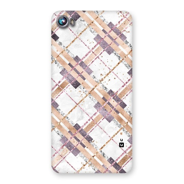 Check Trouble Back Case for Micromax Canvas Fire 4 A107