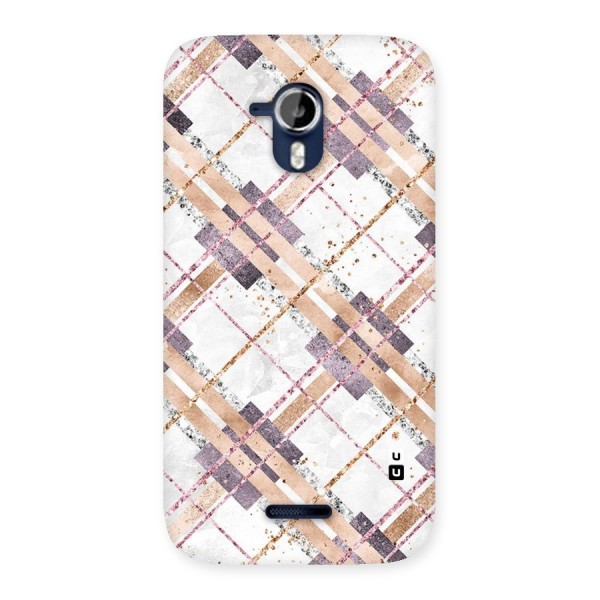 Check Trouble Back Case for Micromax Canvas Magnus A117