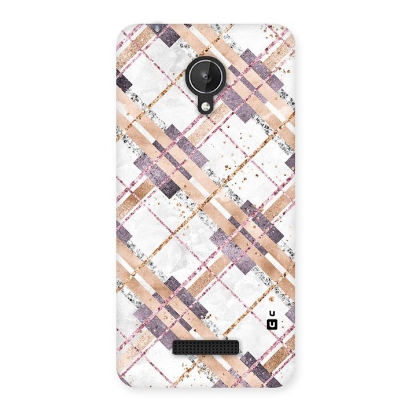 Check Trouble Back Case for Micromax Canvas Spark Q380