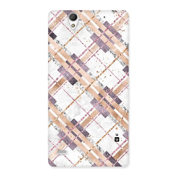 Check Trouble Back Case for Sony Xperia C4