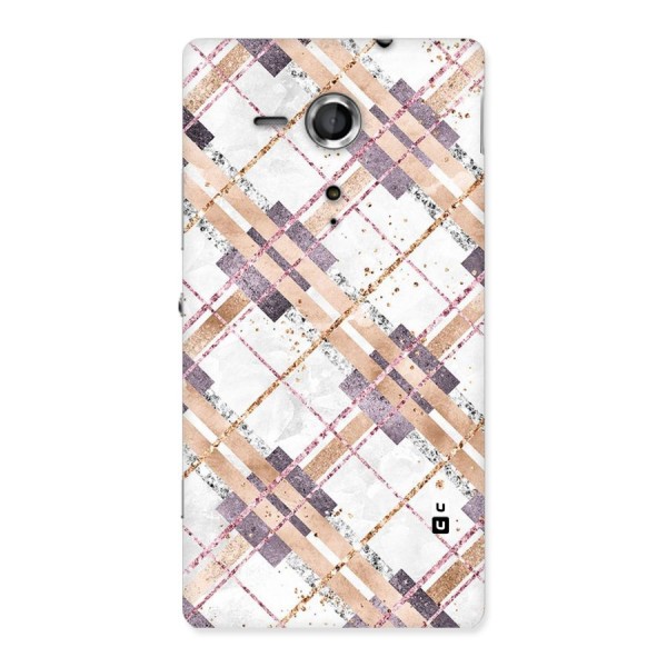 Check Trouble Back Case for Sony Xperia SP