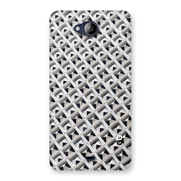 Check White Design Back Case for Canvas Play Q355