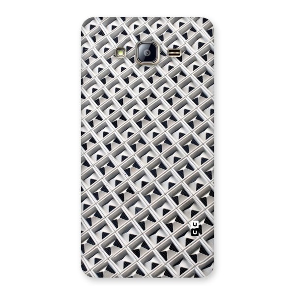 Check White Design Back Case for Galaxy On5