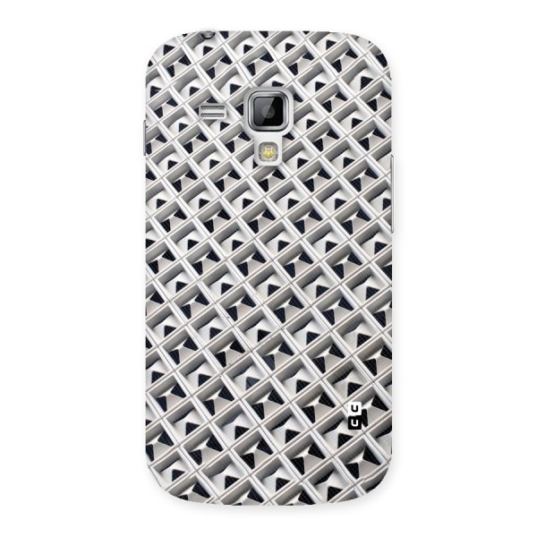 Check White Design Back Case for Galaxy S Duos