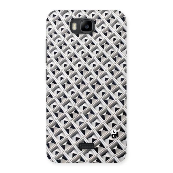 Check White Design Back Case for Honor Bee