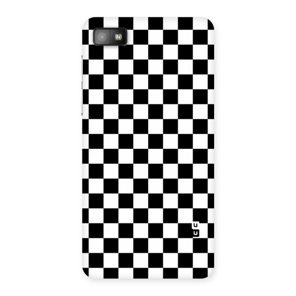 Checkerboard Back Case for Blackberry Z10