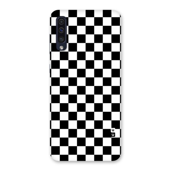 Checkerboard Back Case for Galaxy A50