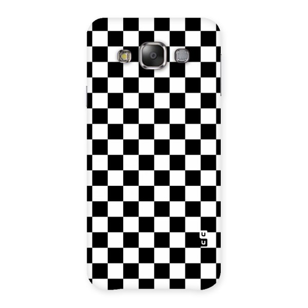 Checkerboard Back Case for Galaxy E7