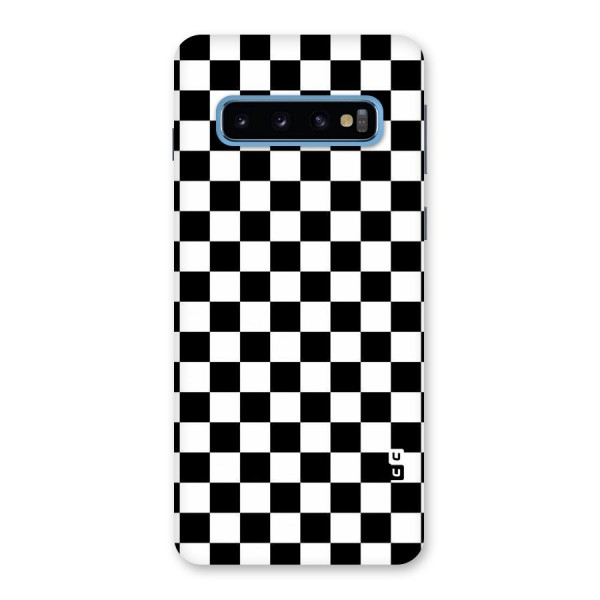 Checkerboard Back Case for Galaxy S10
