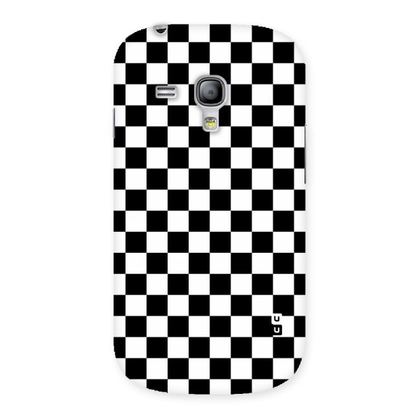 Checkerboard Back Case for Galaxy S3 Mini