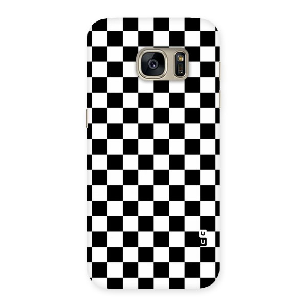Checkerboard Back Case for Galaxy S7