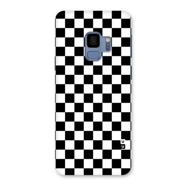 Checkerboard Back Case for Galaxy S9