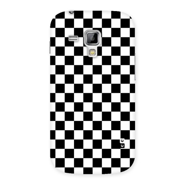 Checkerboard Back Case for Galaxy S Duos