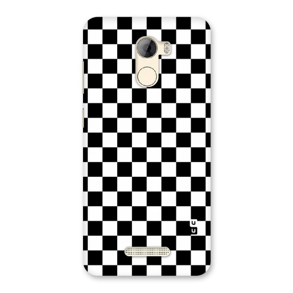 Checkerboard Back Case for Gionee A1 LIte