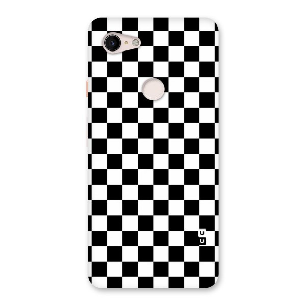 Checkerboard Back Case for Google Pixel 3 XL