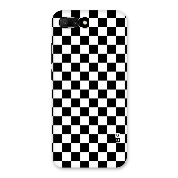 Checkerboard Back Case for Honor 10