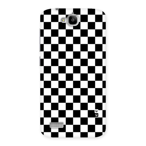 Checkerboard Back Case for Honor Holly
