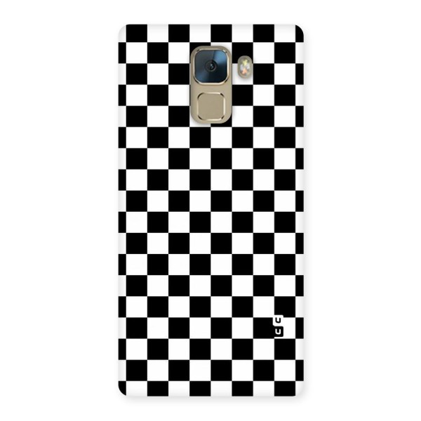 Checkerboard Back Case for Huawei Honor 7