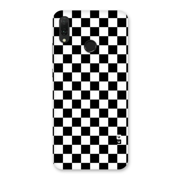 Checkerboard Back Case for Huawei Y9 (2019)