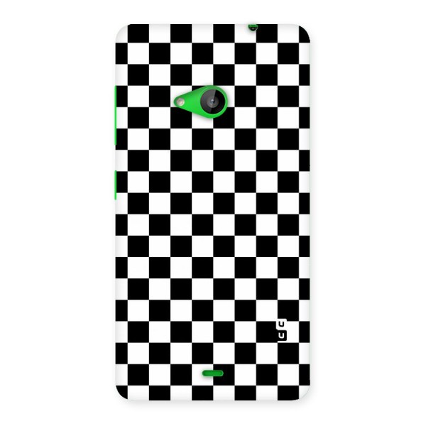 Checkerboard Back Case for Lumia 535