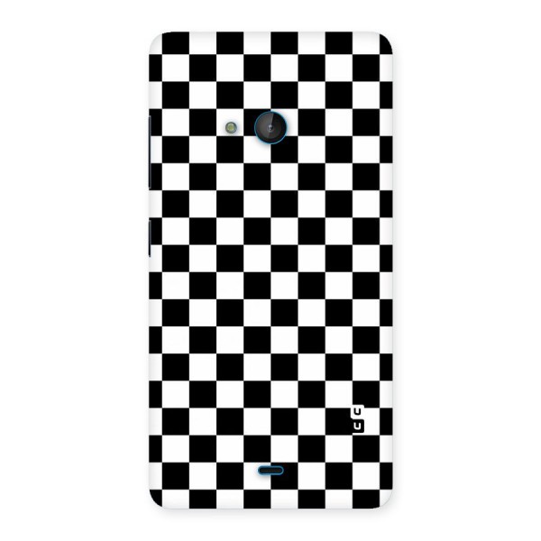 Checkerboard Back Case for Lumia 540