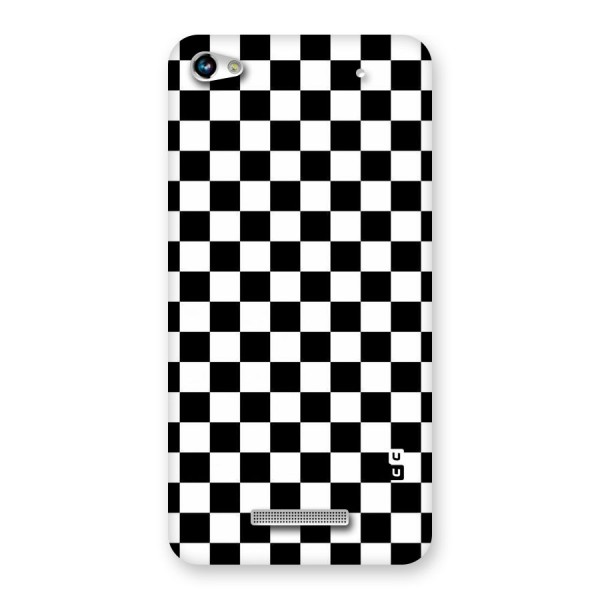 Checkerboard Back Case for Micromax Hue 2