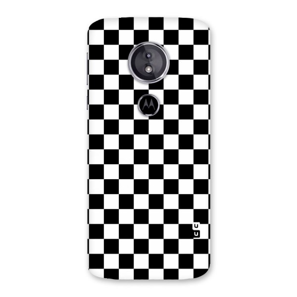 Checkerboard Back Case for Moto E5