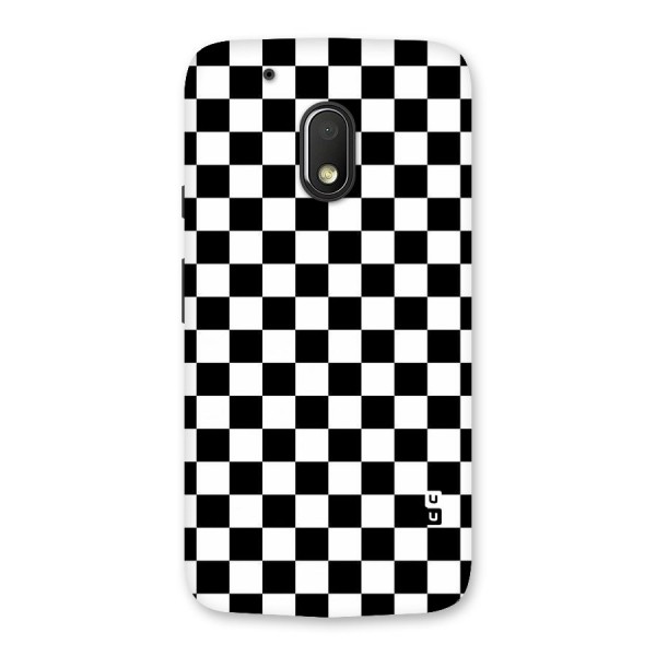 Checkerboard Back Case for Moto G4 Play