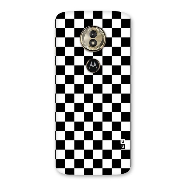 Checkerboard Back Case for Moto G6 Play