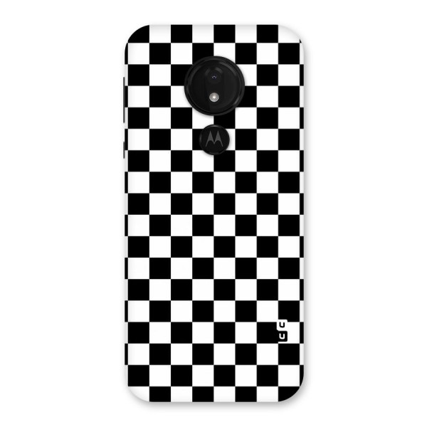 Checkerboard Back Case for Moto G7 Power