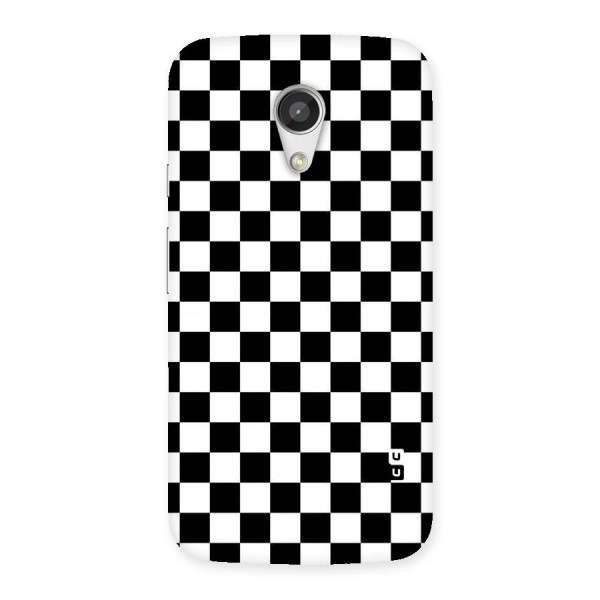 Checkerboard Back Case for Moto G 2nd Gen