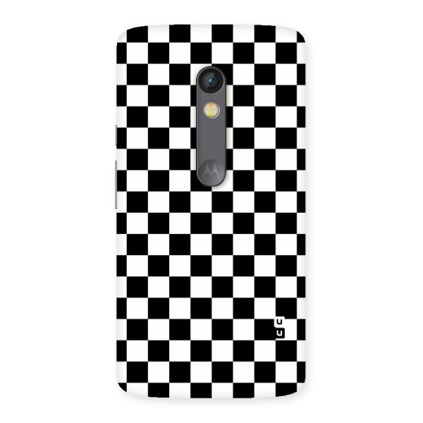 Checkerboard Back Case for Moto X Play