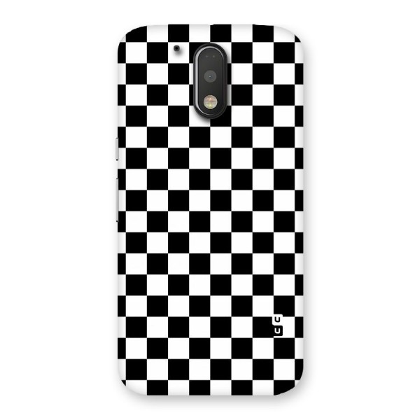 Checkerboard Back Case for Motorola Moto G4