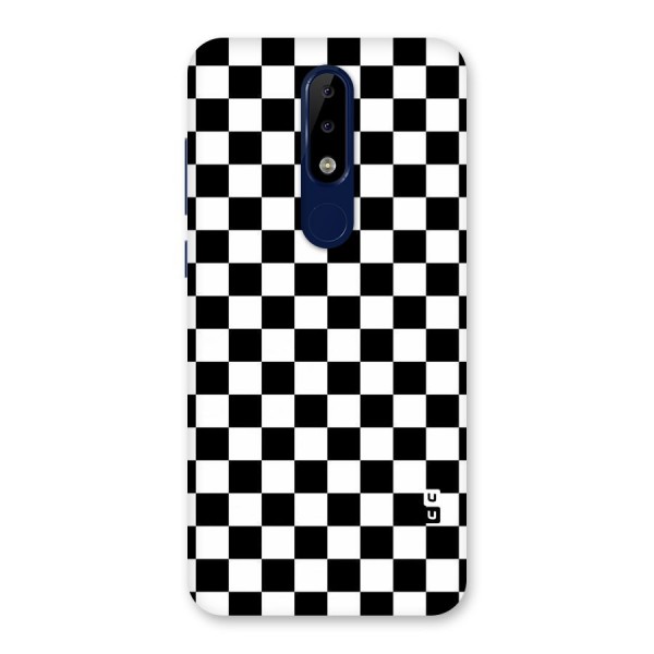Checkerboard Back Case for Nokia 5.1 Plus