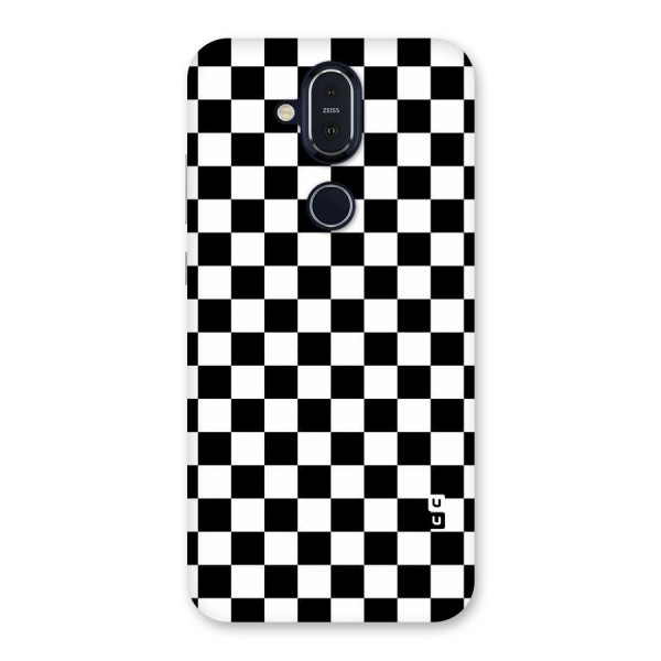Checkerboard Back Case for Nokia 8.1
