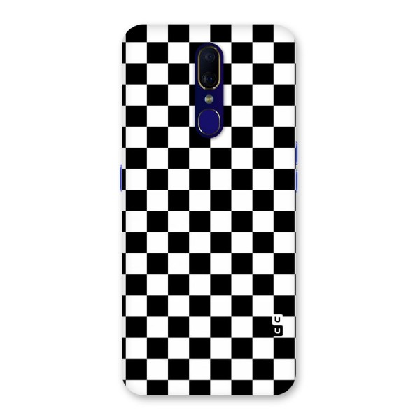 Checkerboard Back Case for Oppo A9