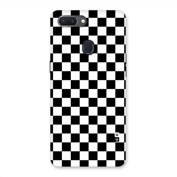 Checkerboard Back Case for Oppo Realme 2