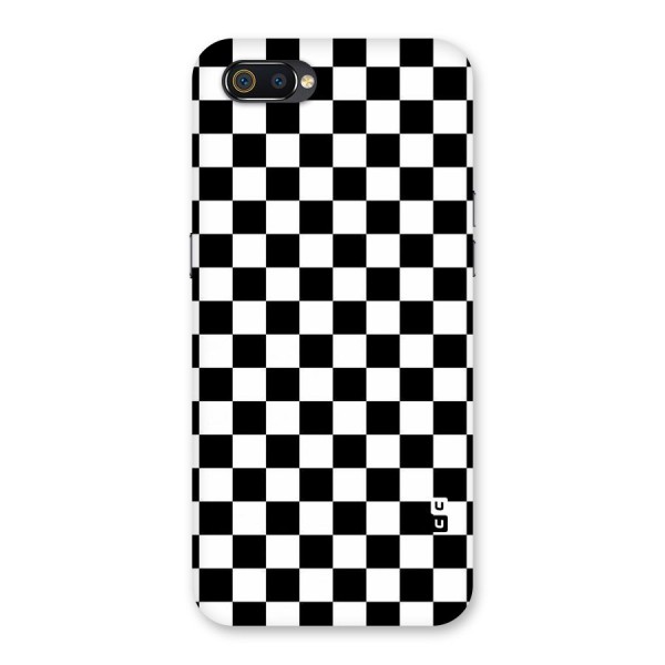 Checkerboard Back Case for Realme C2