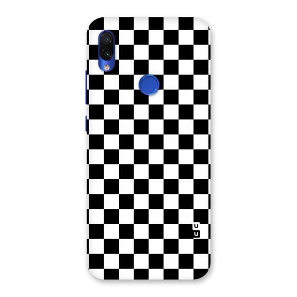 Checkerboard Back Case for Redmi Note 7S