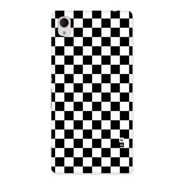 Checkerboard Back Case for Sony Xperia M4