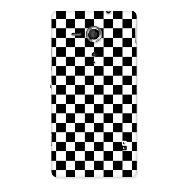Checkerboard Back Case for Sony Xperia SP