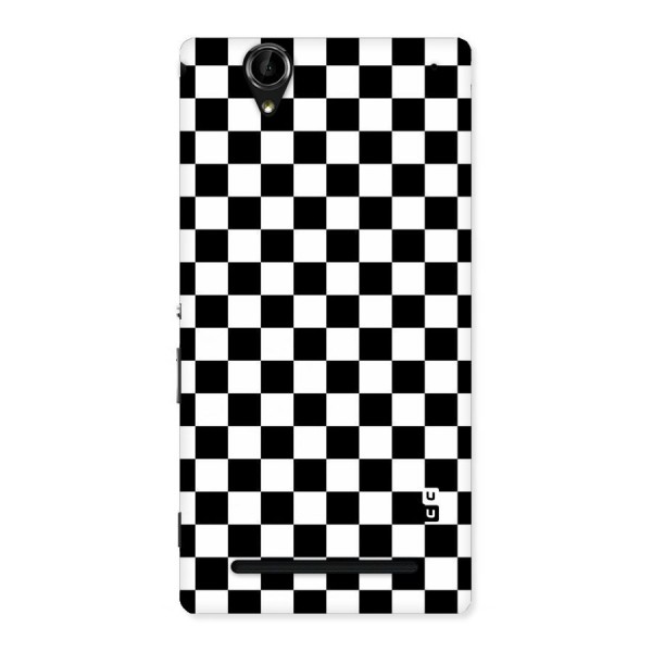 Checkerboard Back Case for Sony Xperia T2