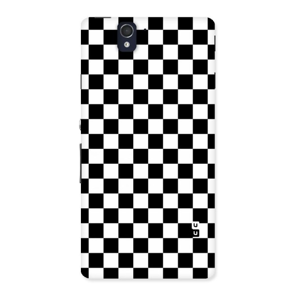 Checkerboard Back Case for Sony Xperia Z