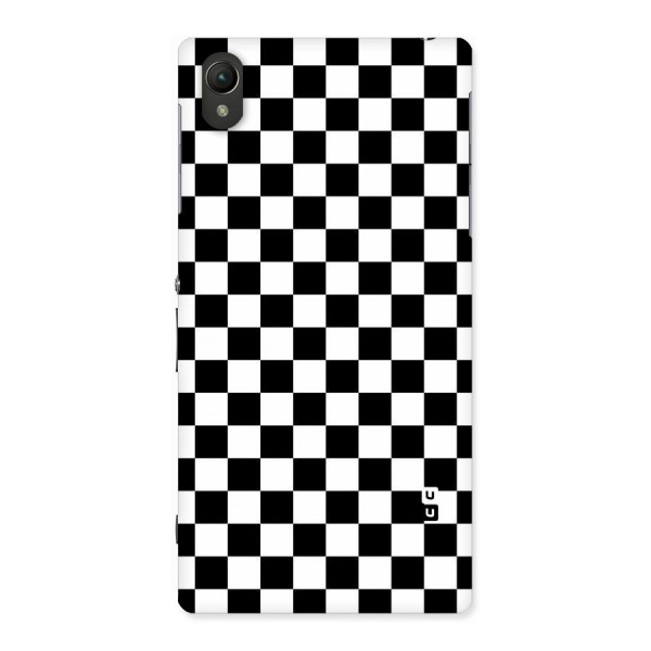 Checkerboard Back Case for Sony Xperia Z1