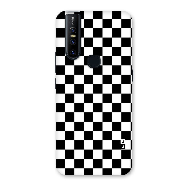 Checkerboard Back Case for Vivo V15